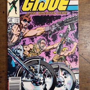 Comic Book GI Joe Issue 35 - A Real American Hero